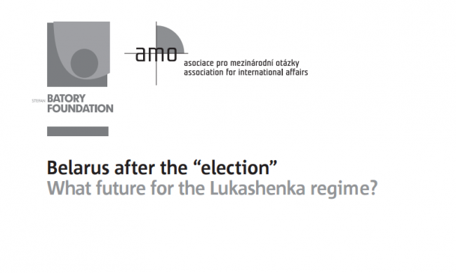 Belarus after the ''election'': What future for the Lukashenka regime?